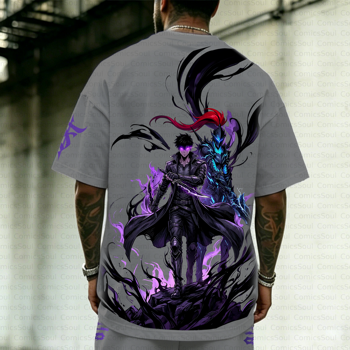 SL-Unisex Anime Inspired Vintage T-Shirt