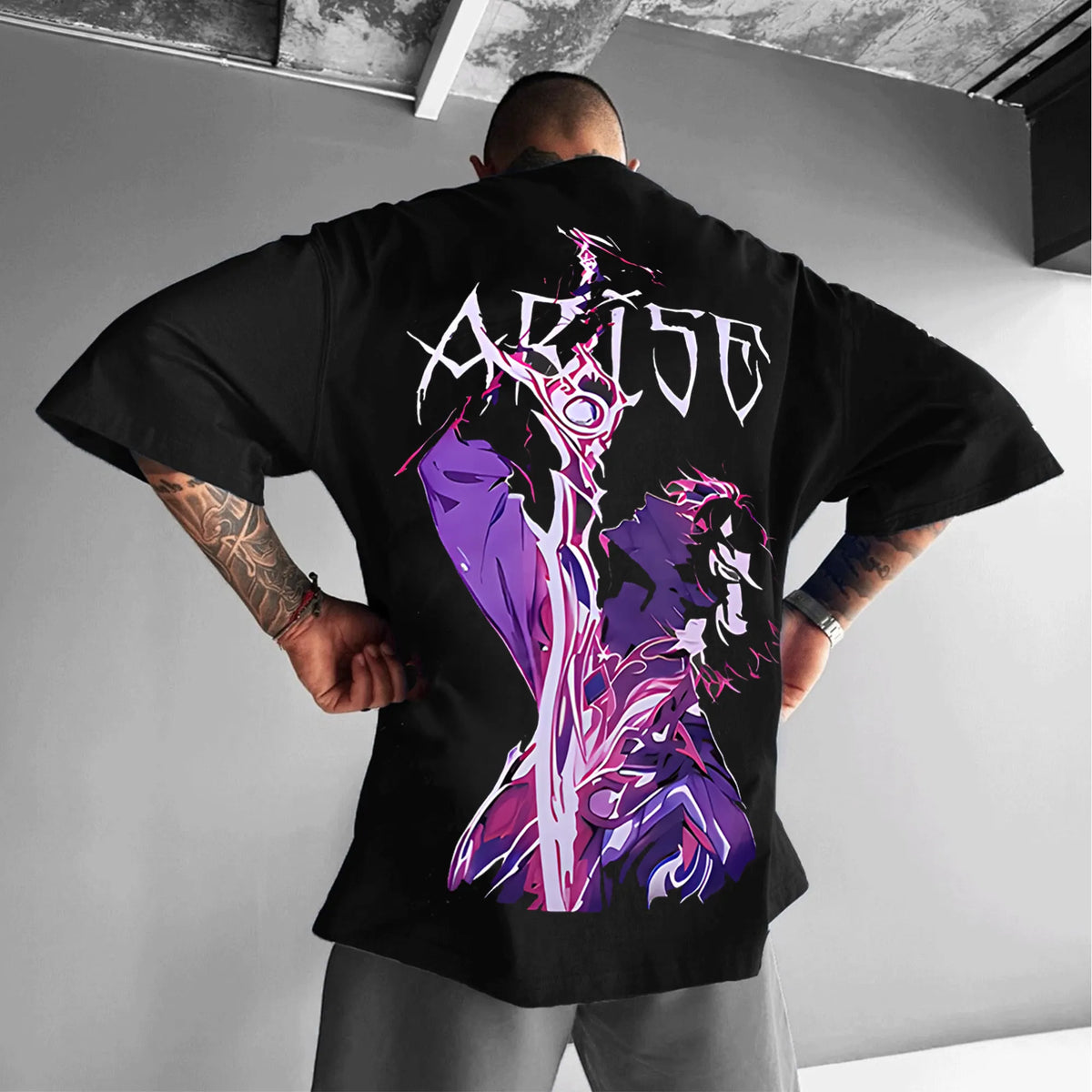 SL-Unisex Anime Inspired Vintage T-Shirt
