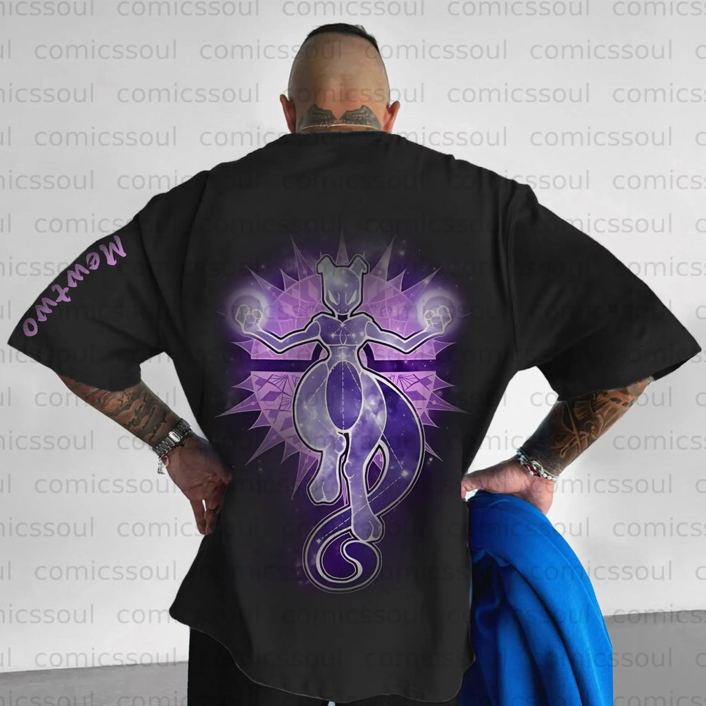 PKM-Unisex Anime Inspired Vintage T-Shirt