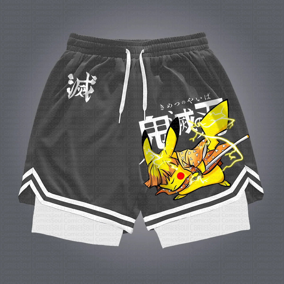 PKM-Unisex Casual Anime Streetwear Shorts