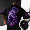 Dragon Ball Unisex Anime-Style Retro Corduroy Oversized T-Shirt