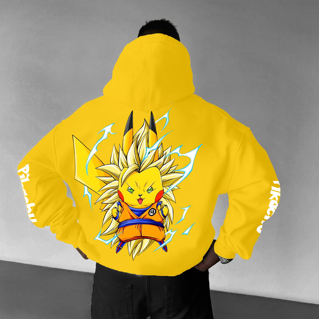 PKM-Unisex Vintage Hoodie丨Pikachu