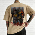MK-Unisex Anime Inspired Vintage Washed T-Shirt