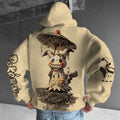 PKM-Unisex Anime Graphic Streetwear Vintage Hoodie