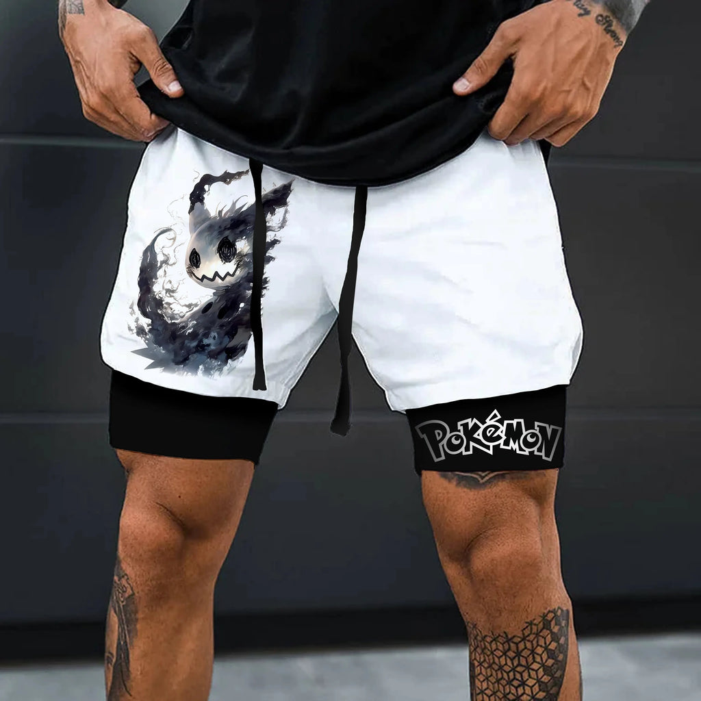 PKM-Unisex Casual Anime Streetwear Shorts