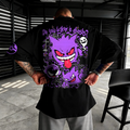 PKM-Unisex Anime Inspired Vintage T-Shirt