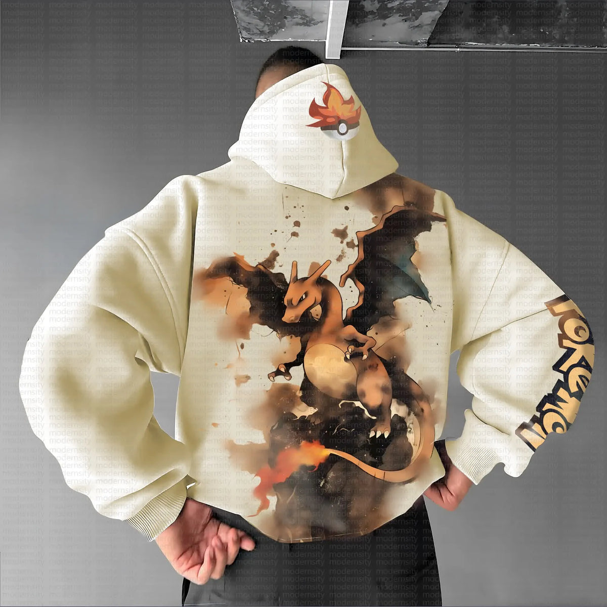 PKM-Unisex Anime Graphic Streetwear Vintage Hoodie