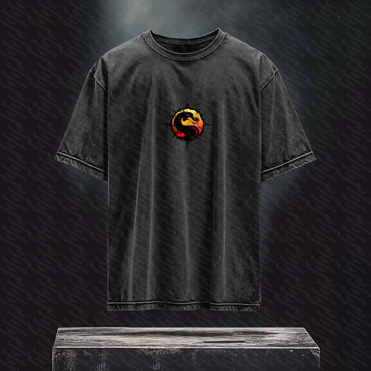 MK-Unisex  Inspired Vintage Washed T-Shirt