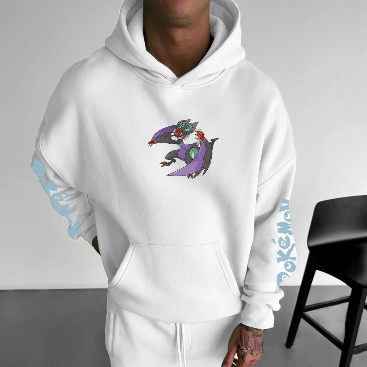 PKM-Unisex Anime Graphic Streetwear Vintage Hoodie