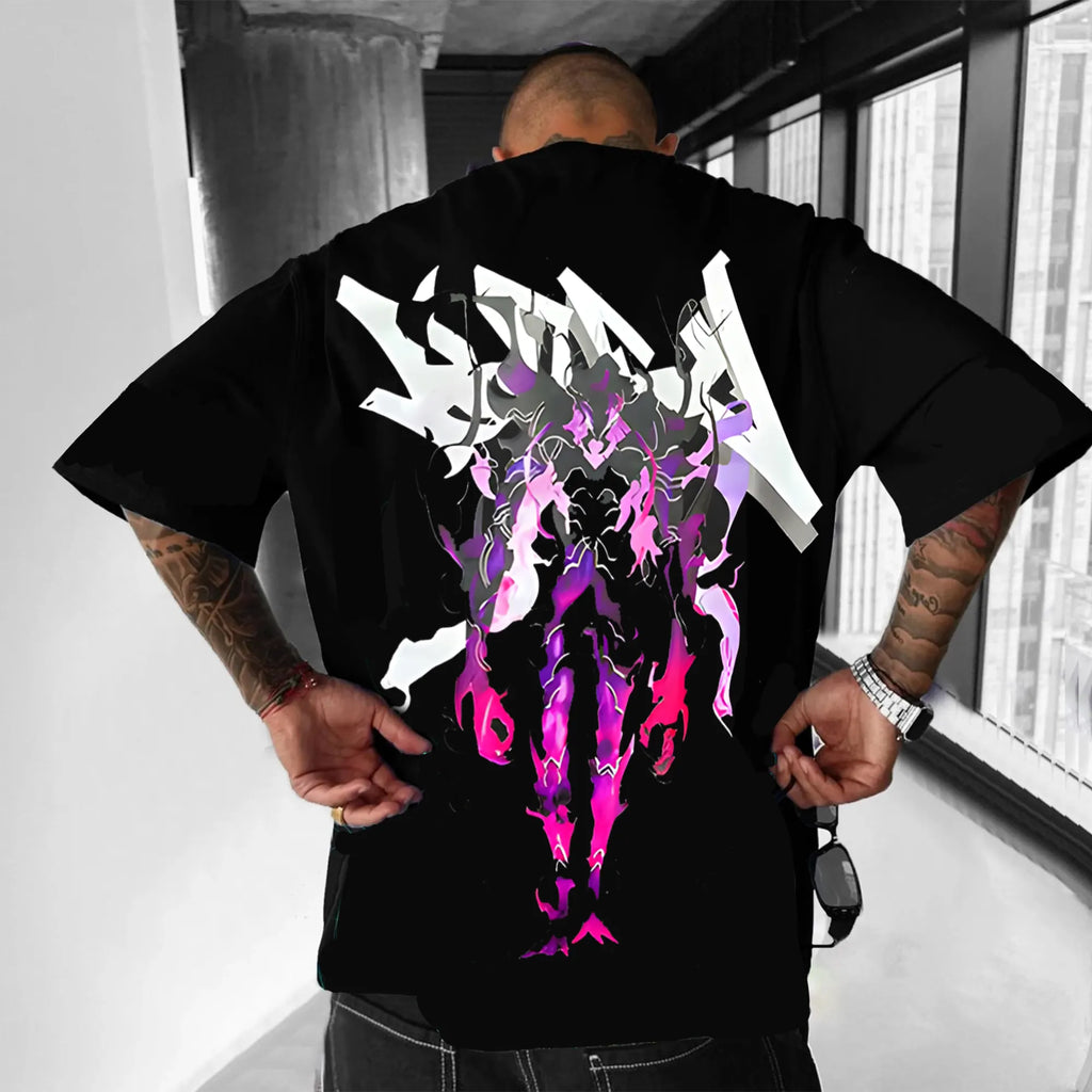 SL-Unisex Anime Inspired Vintage T-Shirt