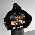 PKM-Unisex Anime Graphic Streetwear Vintage Hoodie