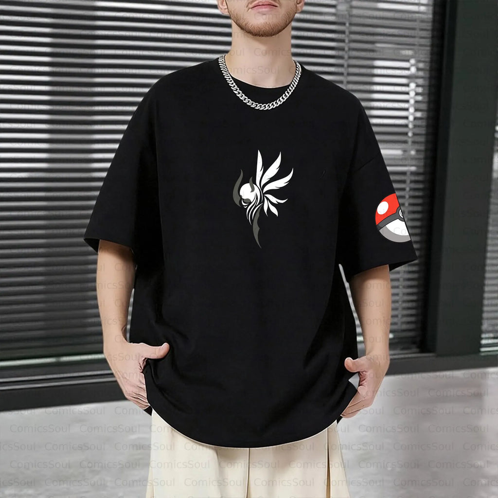 PKM-Unisex Anime Inspired Vintage T-Shirt