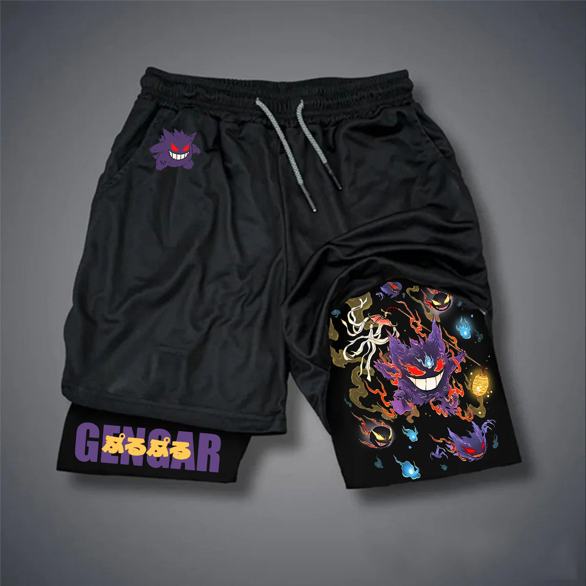 PKM-Unisex Casual Anime Streetwear Shorts