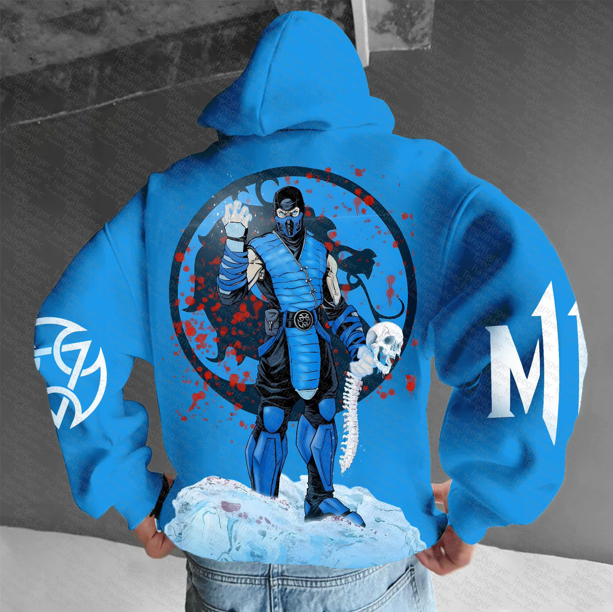 MK-Unisex Graphic Streetwear Vintage Hoodie