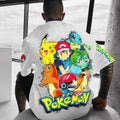 PKM-Unisex Anime Inspired Vintage T-Shirt