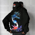 PKM-Unisex Graphic Streetwear Vintage Plush Hoodie