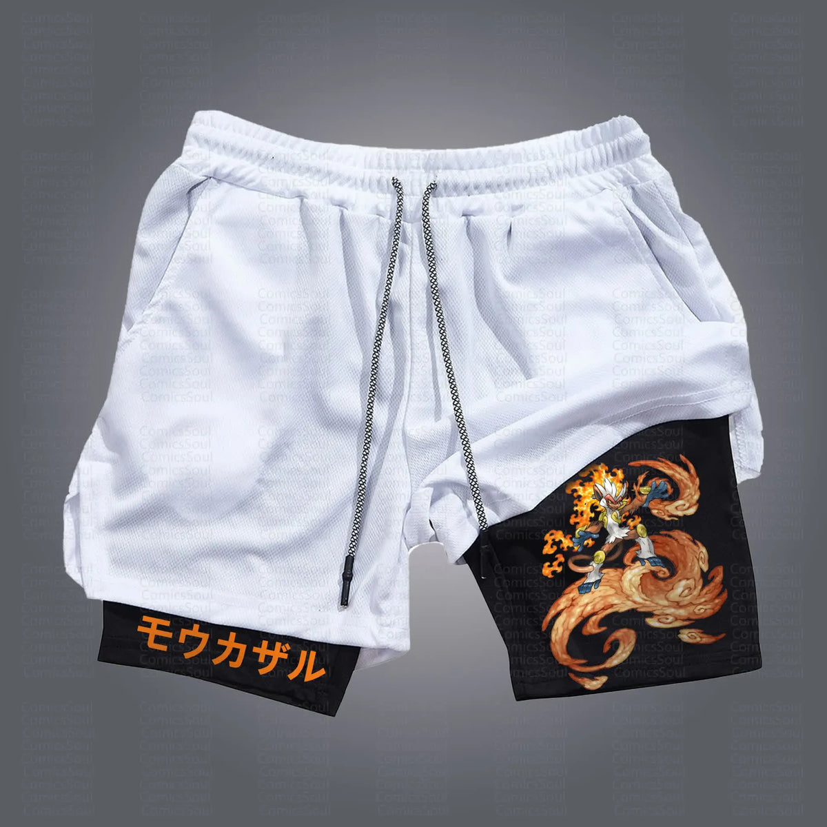 PKM-Unisex Casual Anime Streetwear Shorts