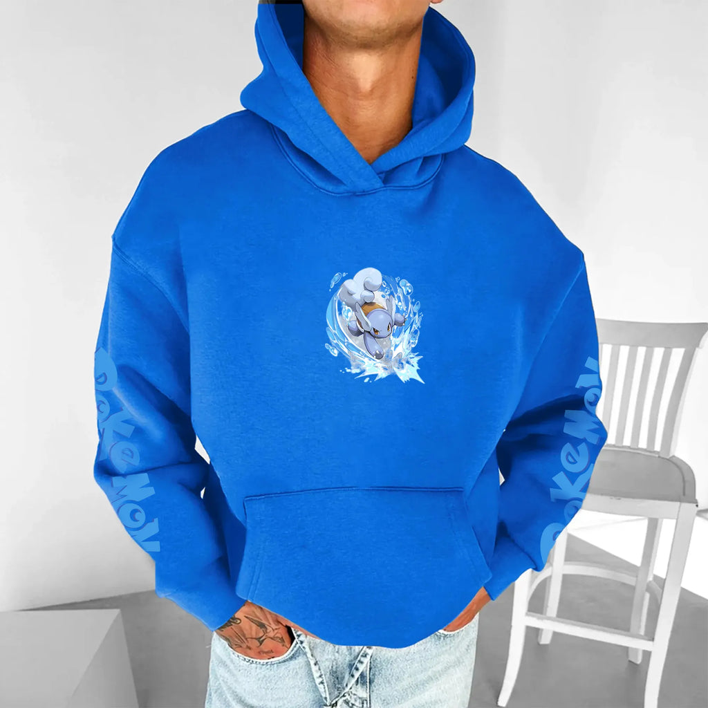 PKM-Unisex Anime Graphic Streetwear Vintage Hoodie
