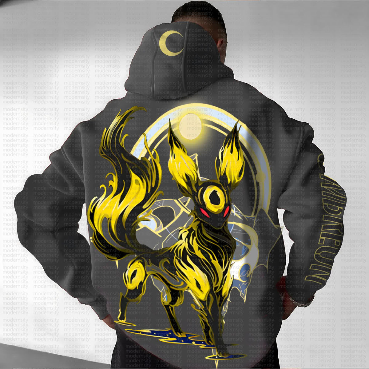 PKM-Unisex Anime Graphic Streetwear Vintage Hoodie