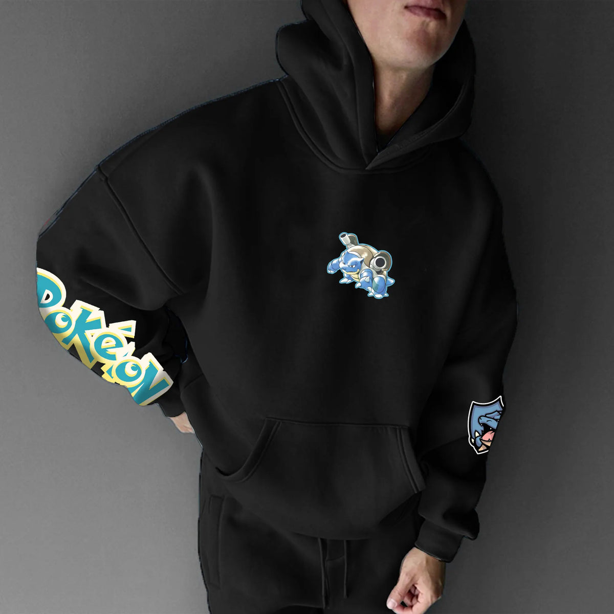 PKM-Unisex Anime Graphic Streetwear Vintage Hoodie