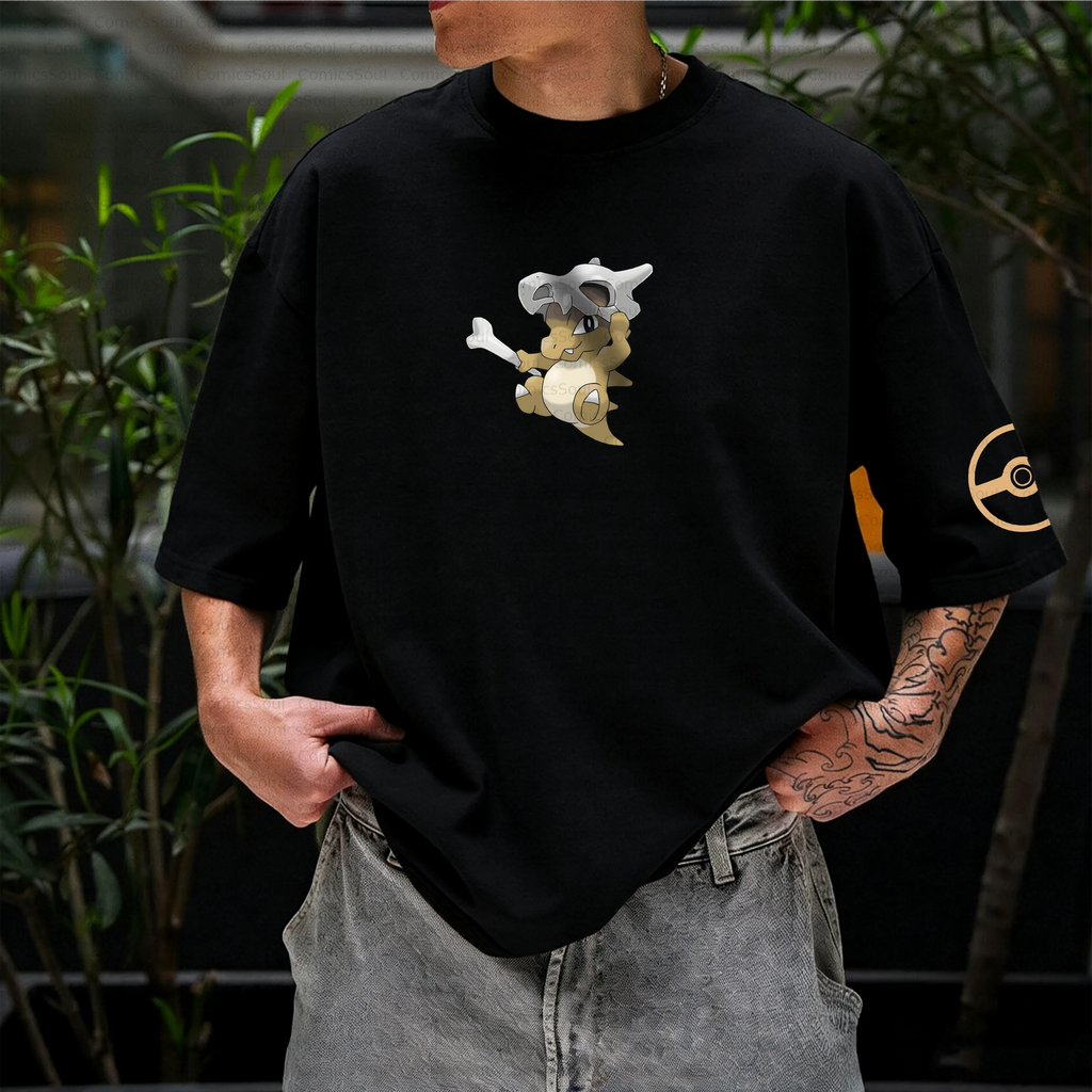 PKM-Unisex Anime Inspired Vintage T-Shirt
