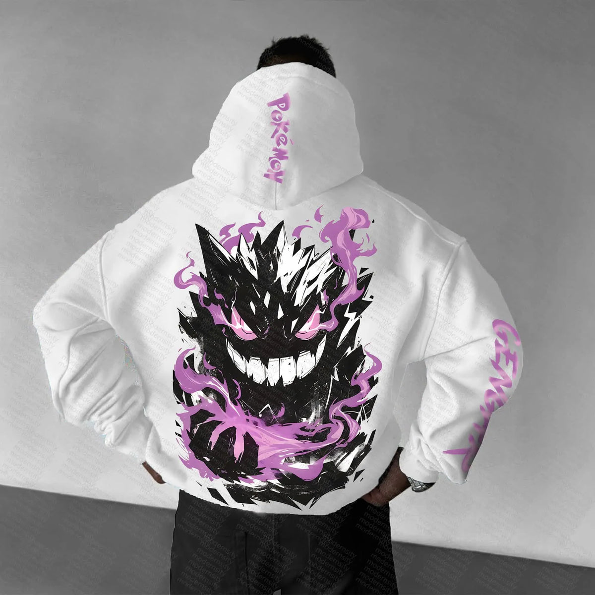 PKM-Unisex Anime Graphic Streetwear Vintage Hoodie