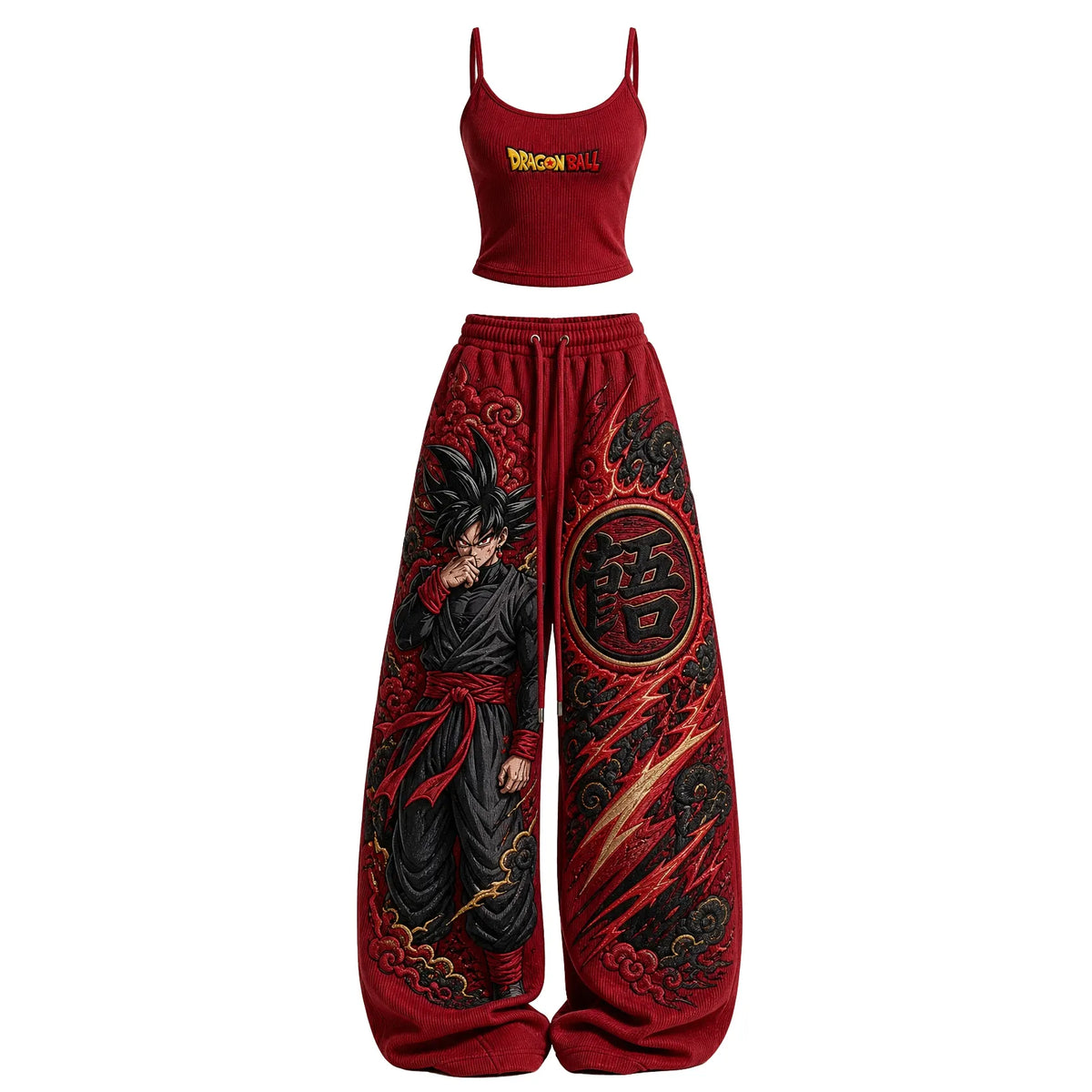 Dragon Ball Women's Anime-Print Camisole And Pants Set