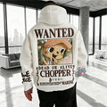 One Piece Color-blocked Plush Hoodie