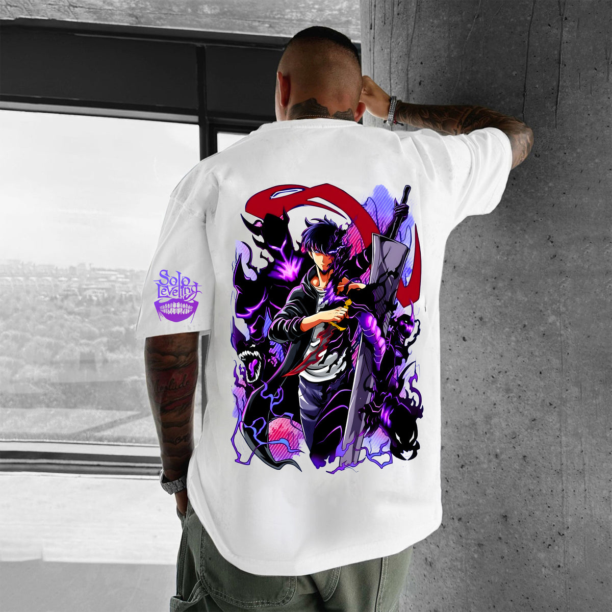 SL-Unisex Anime Inspired Vintage T-Shirt
