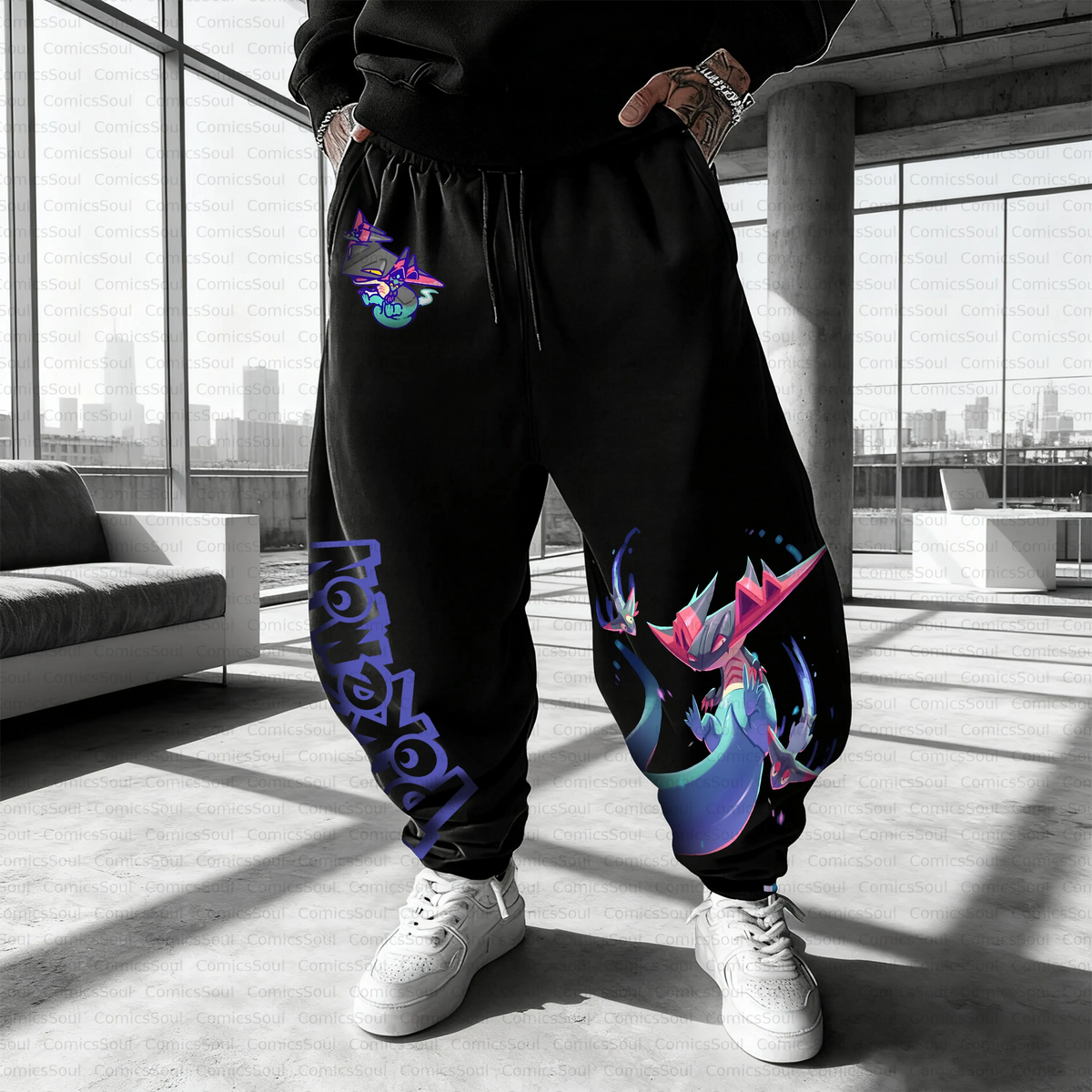 PKM-Unisex Casual Anime Streetwear Pant