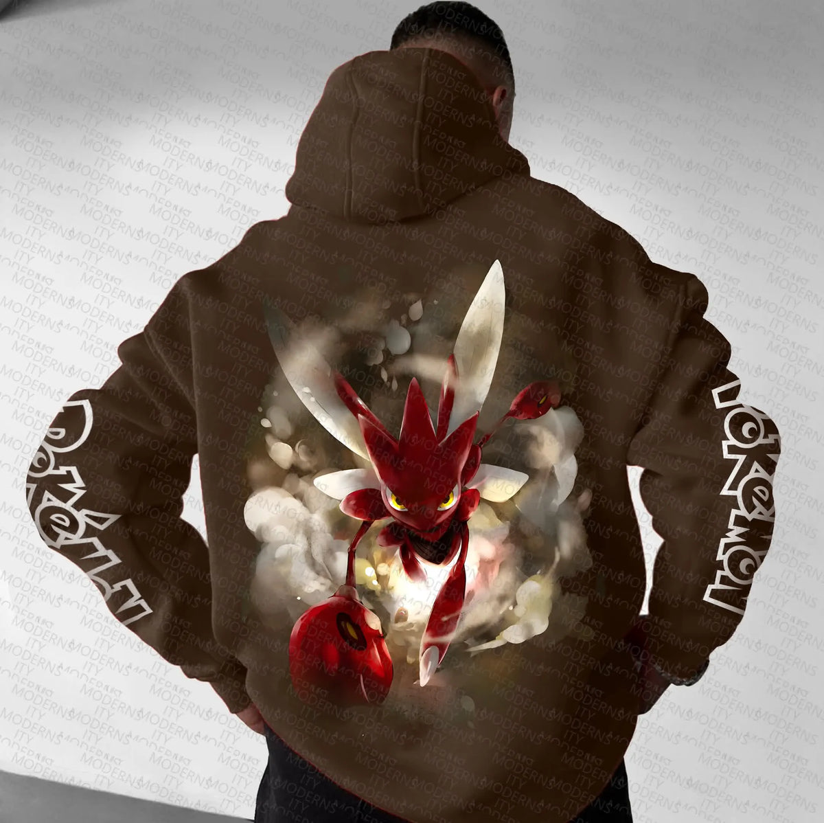 PKM-Unisex Anime Graphic Streetwear Vintage Hoodie