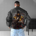 MK-Unisex Anime Graphic Inspired Vintage Sweatshirt