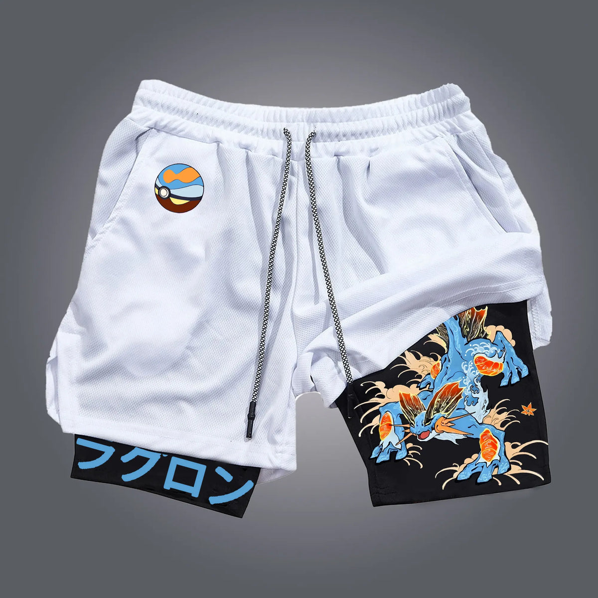 PKM-Unisex Casual Anime Streetwear Shorts