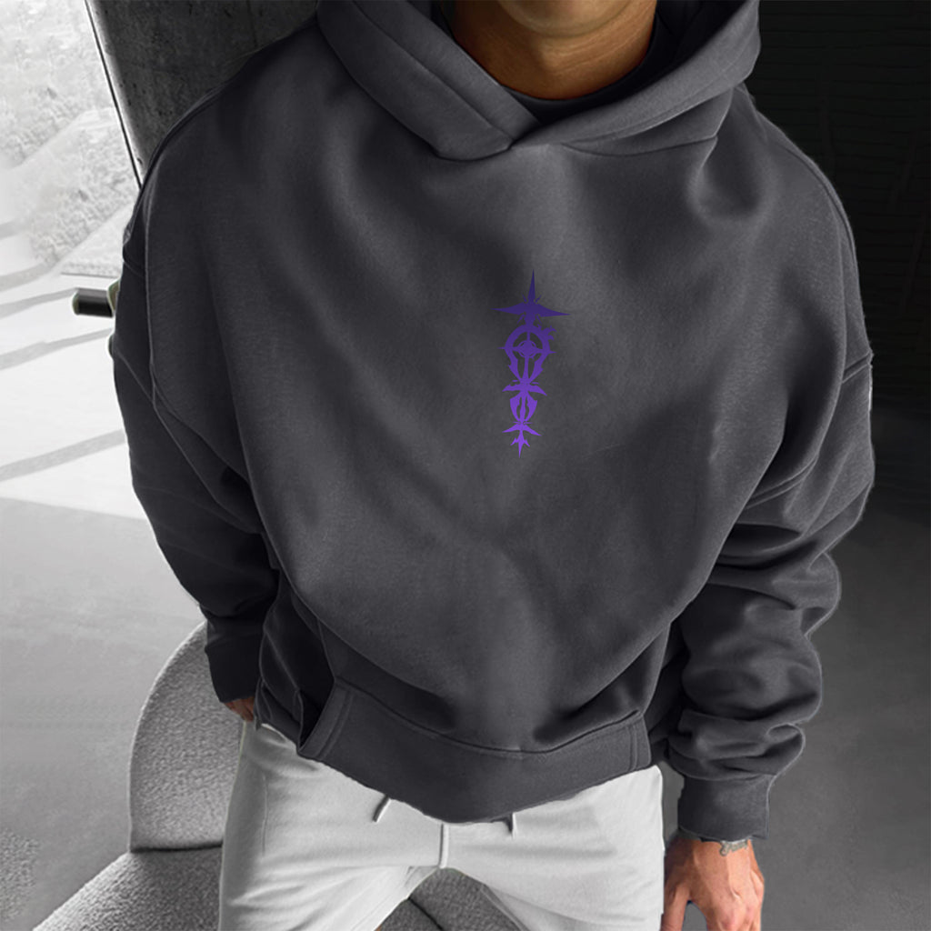 SL-Unisex Anime Graphic Streetwear Vintage Hoodie