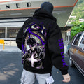 SL-Unisex Anime Inspired Vintage Plush Hoodie