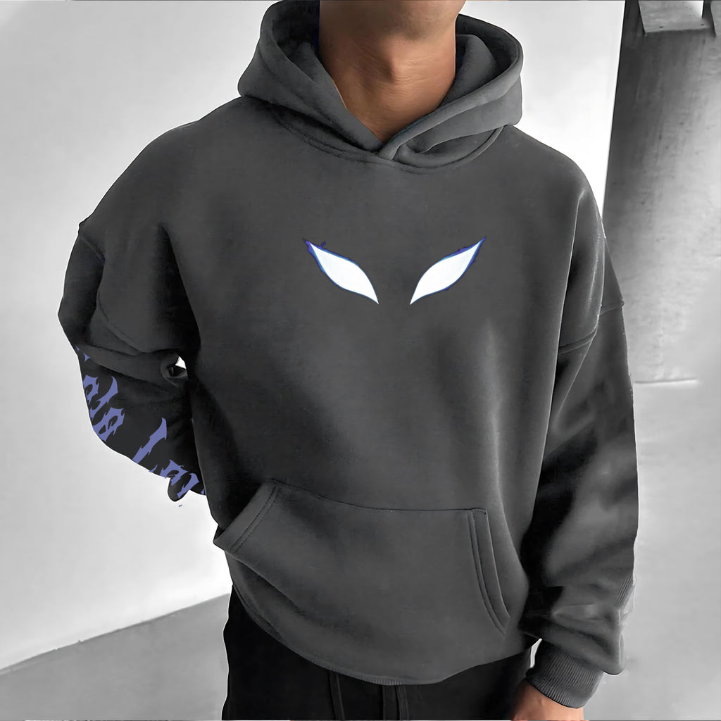 SL-Unisex Anime Graphic Streetwear Vintage Hoodie