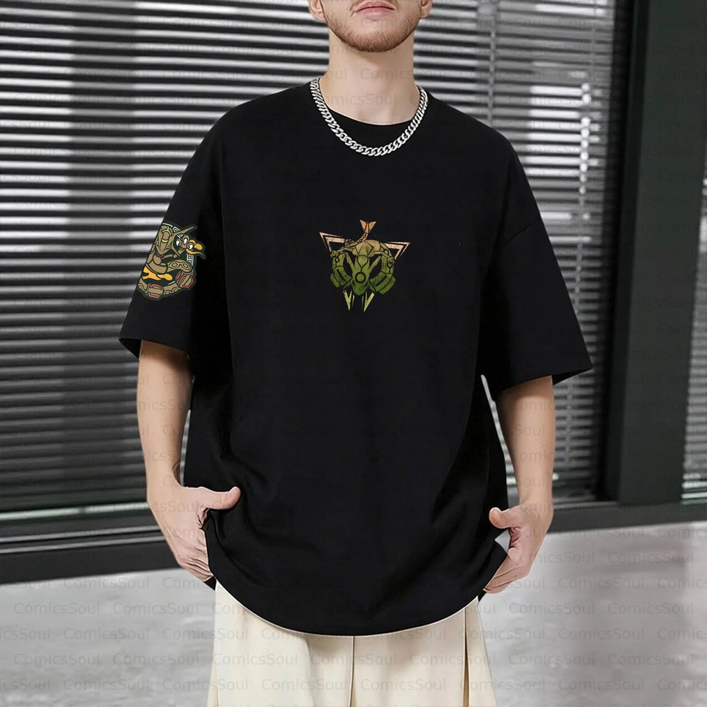PKM-Unisex Anime Inspired Vintage T-Shirt
