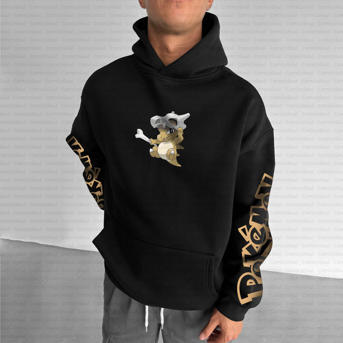 PKM-Unisex Anime Inspired Vintage Plush Hoodie