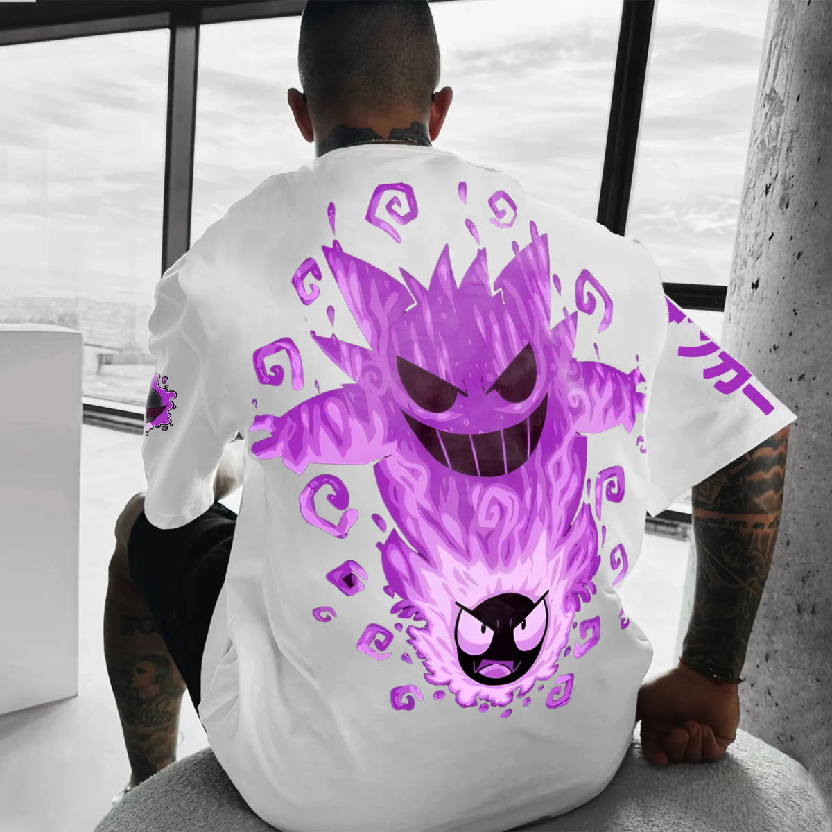 PKM-Unisex Anime Inspired Vintage T-Shirt