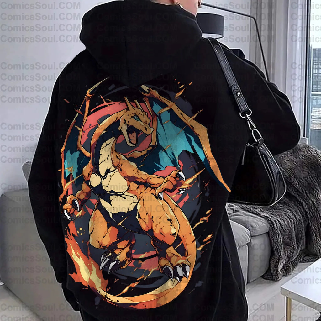PKM-Anime Inspired Vintage Hoodie