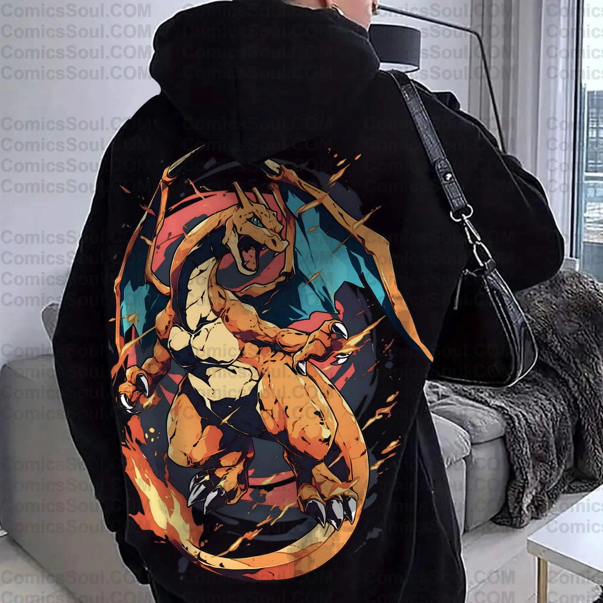 PKM-Anime Inspired Vintage Hoodie