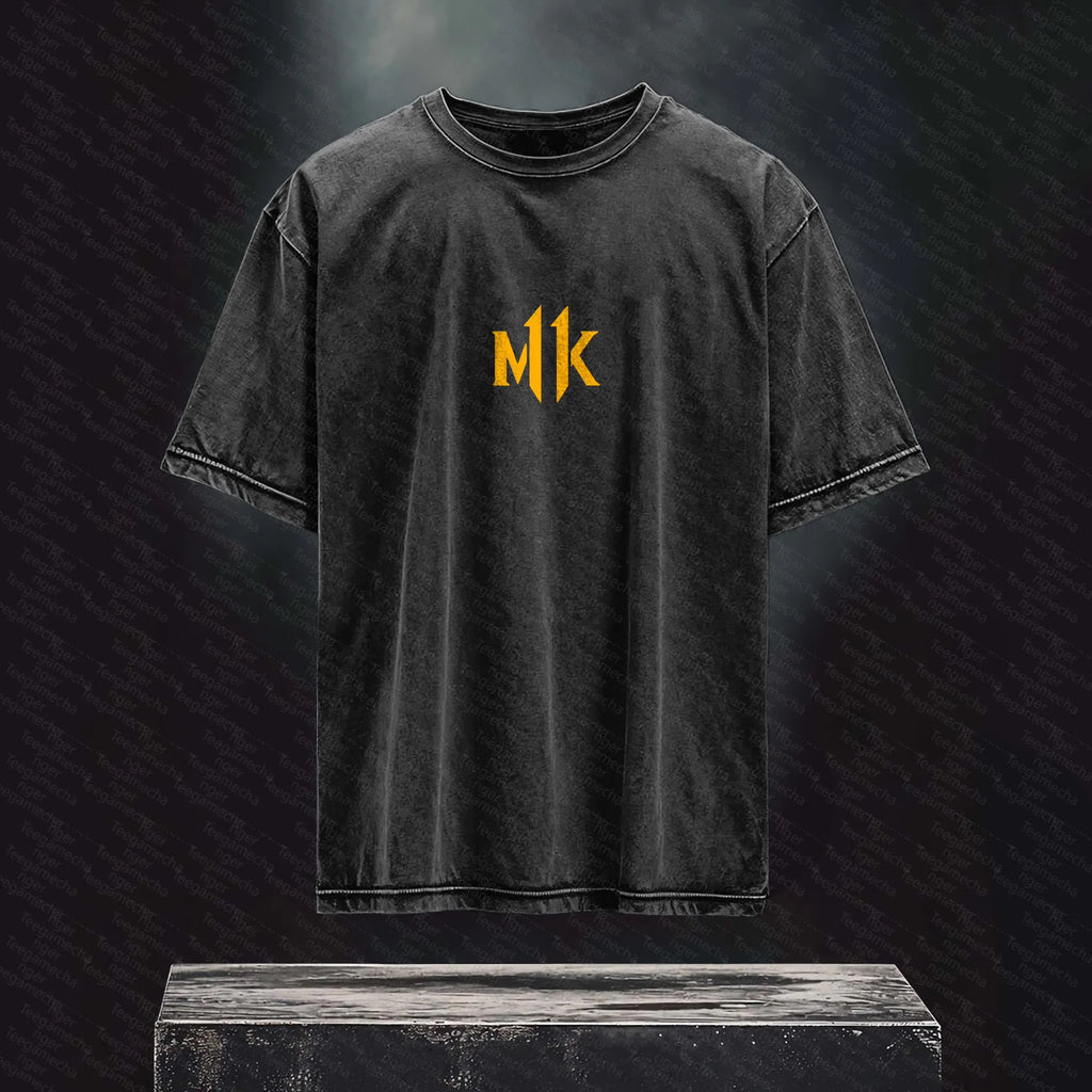 MK-Unisex  Inspired Vintage Washed T-Shirt
