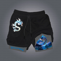 PKM-Unisex Casual Anime Style Shorts