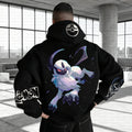 PKM-Unisex Anime Inspired Vintage Plush Hoodie