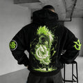 Dragon Ball Color Blocked Plush Hoodie