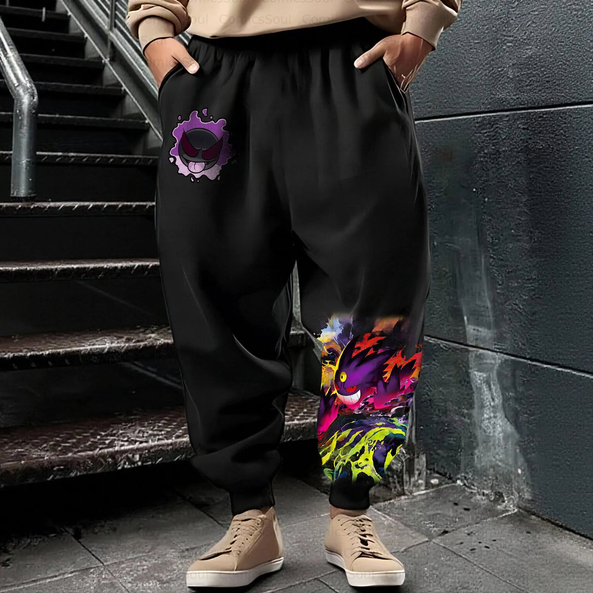 PKM-Unisex Casual Anime Streetwear Pant