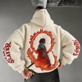 KNY Men Color-blocked Plush Hoodie