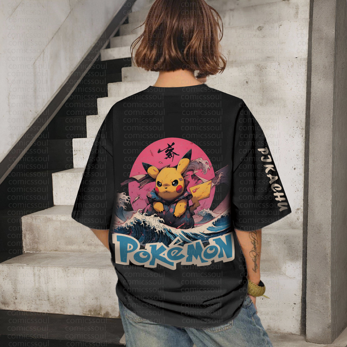 PKM-Anime Inspired Vintage T-Shirt