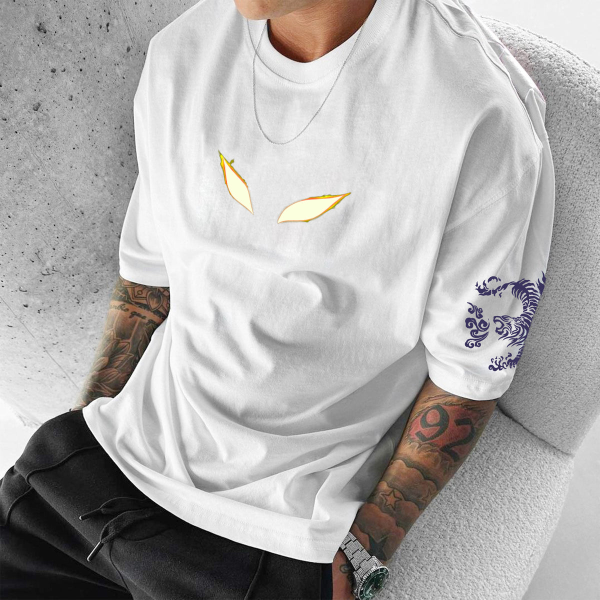 SL-Unisex Anime Inspired Vintage T-Shirt