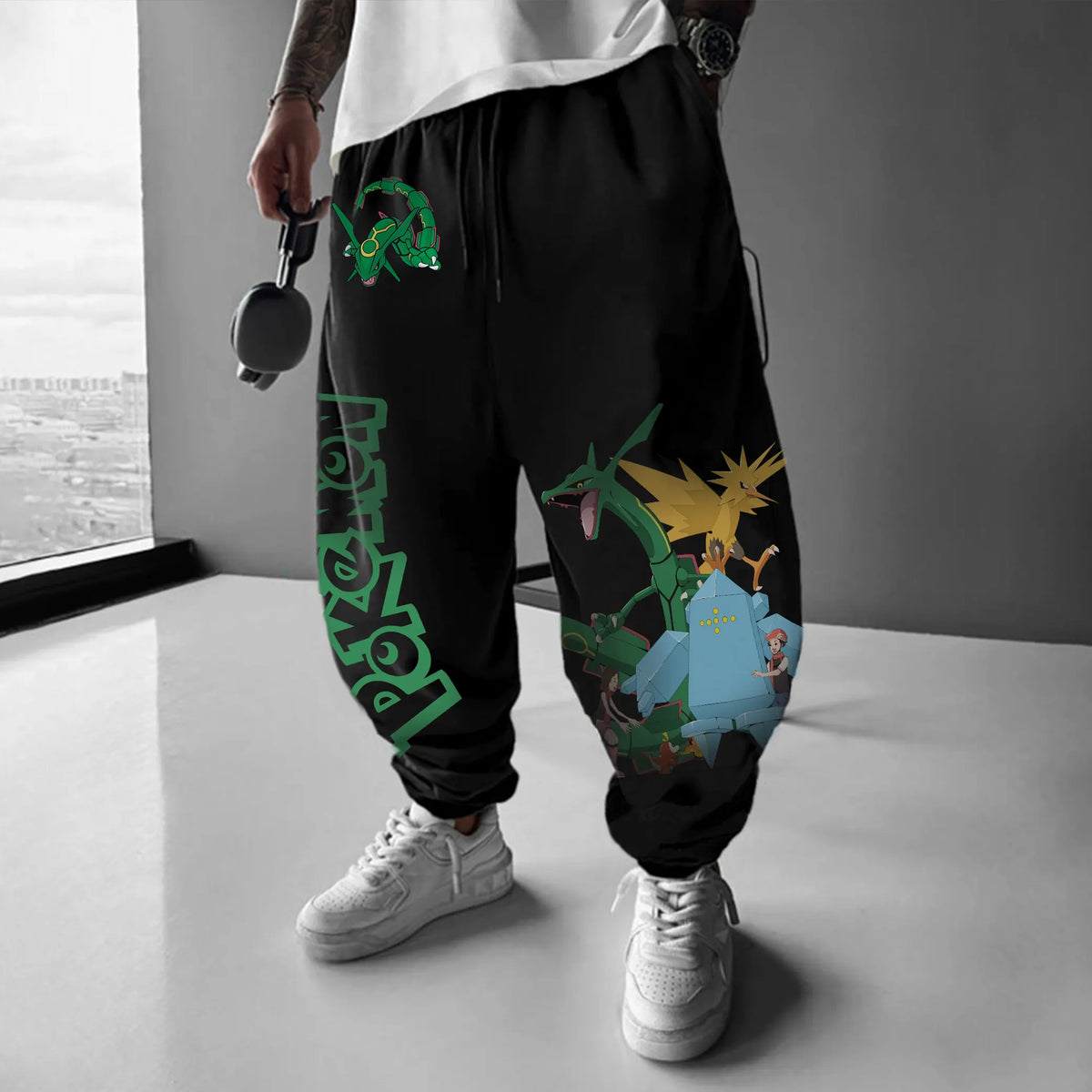 PKM-Unisex Casual Anime Streetwear Pants